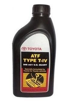 TOYOTA 00279-000T4 Трансмиссионное масло ATF Typre T-IV 1L